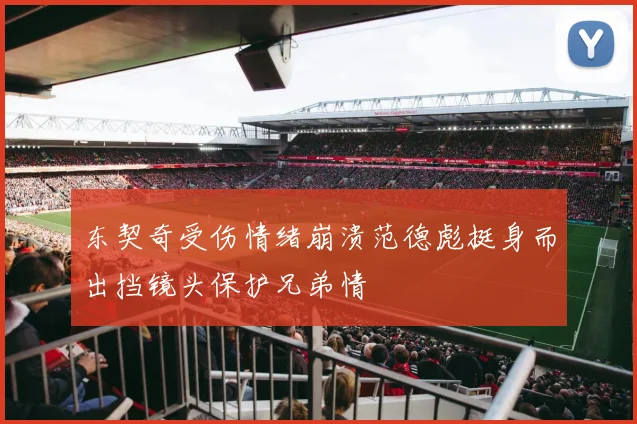 东契奇受伤情绪崩溃范德彪挺身而出挡镜头保护兄弟情
