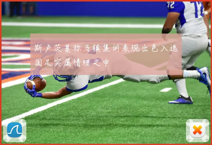 斯卢茨基称马镇集训表现出色入选国足实属情理之中